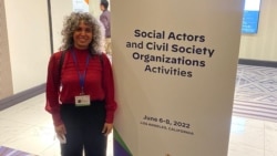 Declaraciones de Frisia Batista, representante de la Red Femenina de Cuba Declaraciones de Frisia Batista, representante de la Red Femenina de Cuba