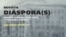 Diáspora(s)