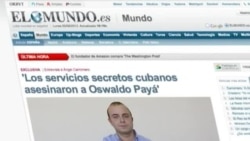 Ángel Carromero: “los servicios secretos cubanos asesinaron a Payá” Ángel Carromero: “los servicios secretos cubanos asesinaron a Payá”