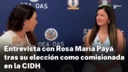 Rosa María Payá explica cuáles serán sus prioridades en la CIDH Rosa María Payá explica cuáles serán sus prioridades en la CIDH