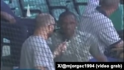 Entrevista a Omar Ajete en transmisión en vivo en la televisión cubana.