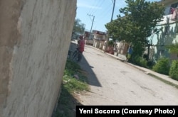 Vista de una calle del Reparto Biplanta, en Cárdenas.