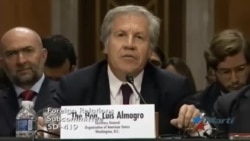 Secretario de la OEA denuncia crisis político-social venezolana ante Senado de EEUU Secretario de la OEA denuncia crisis político-social venezolana ante Senado de EEUU