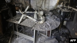 Las instalaciones de Radio Darío fueron destruidas por un incendio en abril de este año durante las protestas contra Daniel Ortega.