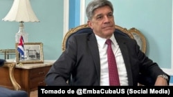 Carlos Fernández de Cossío Domínguez es el viceministro de Relaciones Exteriores de Cuba.
