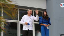 Ortega canceló al partido CxL a tres meses de las elecciones. La fórmula era un ex comandante de la resistencia y una exreina de belleza Miss Nicaragua. Foto: archivo VOA.