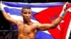 El boxeador cubano Rancés Barthelemy.