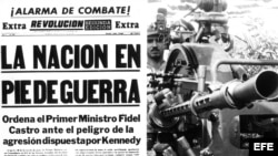 Portada relacionada con el conflicto vivido entre el 15 y el 28 de octubre de 1962. Momento de la historia sobre los 13 días que tuvieron al mundo al borde de un desastre nuclear. Cuando el 16 de octubre de 1962, el entonces presidente de EEUU, John F. Ke