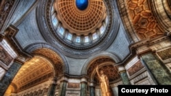 Cúpula del Capitolio de La Habana.