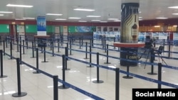 Foto publicada en Facebook por el reportero del Sistema Informativo de la TV Cubana, Bernardo Espinosa.