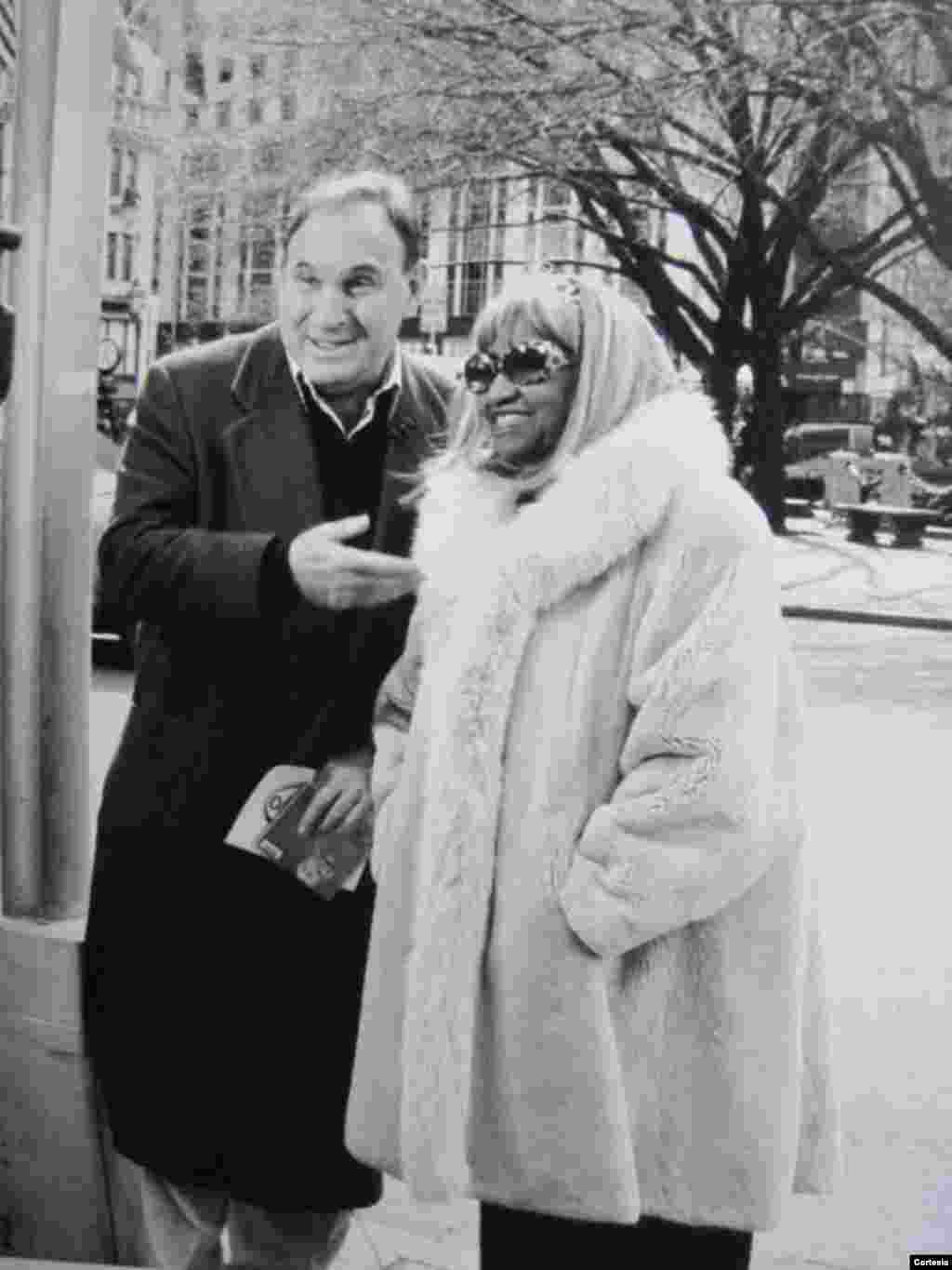 La cantante cubana Celia Cruz. Foto cortesía/ Omer Pardillo