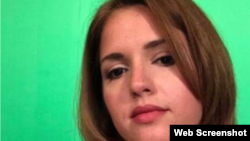 Cristina Escobar, periodista de la televisión cubana.