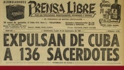 A 59 años del destierro de más de un centenar de religiosos de Cuba A 59 años del destierro de más de un centenar de religiosos de Cuba