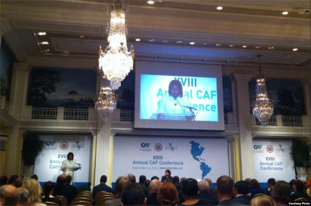 Ministra de Economía y Finanzas de Haití Marie-Carmelle Jean-Marie