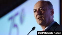 Ricardo Trotti, director ejecutivo de la SIP en la Asamblea General del 4 al 7 de octubre de 2019, en Coral Gables, Florida.