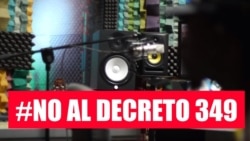 Fuerte operativo policial frente al Ministerio de Cultura para impedir protesta contra Decreto 349 Fuerte operativo policial frente al Ministerio de Cultura para impedir protesta contra Decreto 349