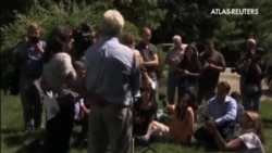 Padres de James Foley y Obama Padres de James Foley y Obama